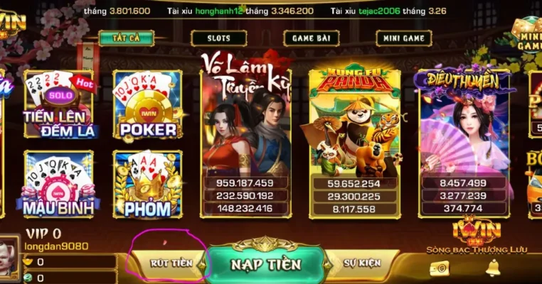 Chiến thắng game cược sẽ lập tức có thể rút tiền về tài khoản