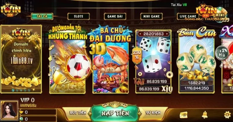 Game đường dẫn tới khung thành iWin là trò chơi hấp dẫn