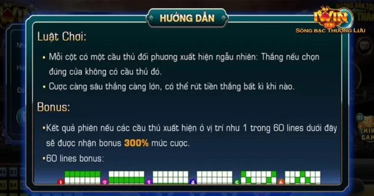 Luật chơi của game đơn giản dễ hiểu