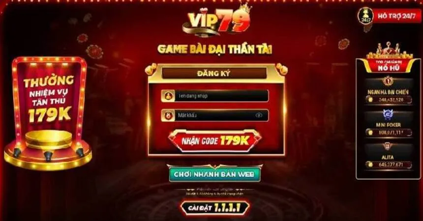 Người chơi cần tuân thủ đủ các điều kiện Vip79 cung cấp